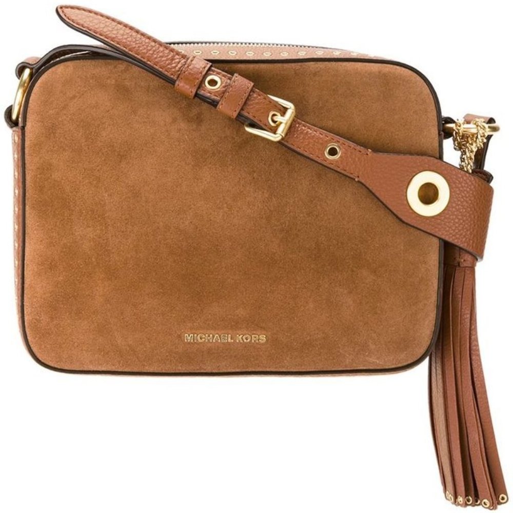 MK Large Brooklyn Camera Bag - Brown